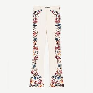 Zara white trousers
